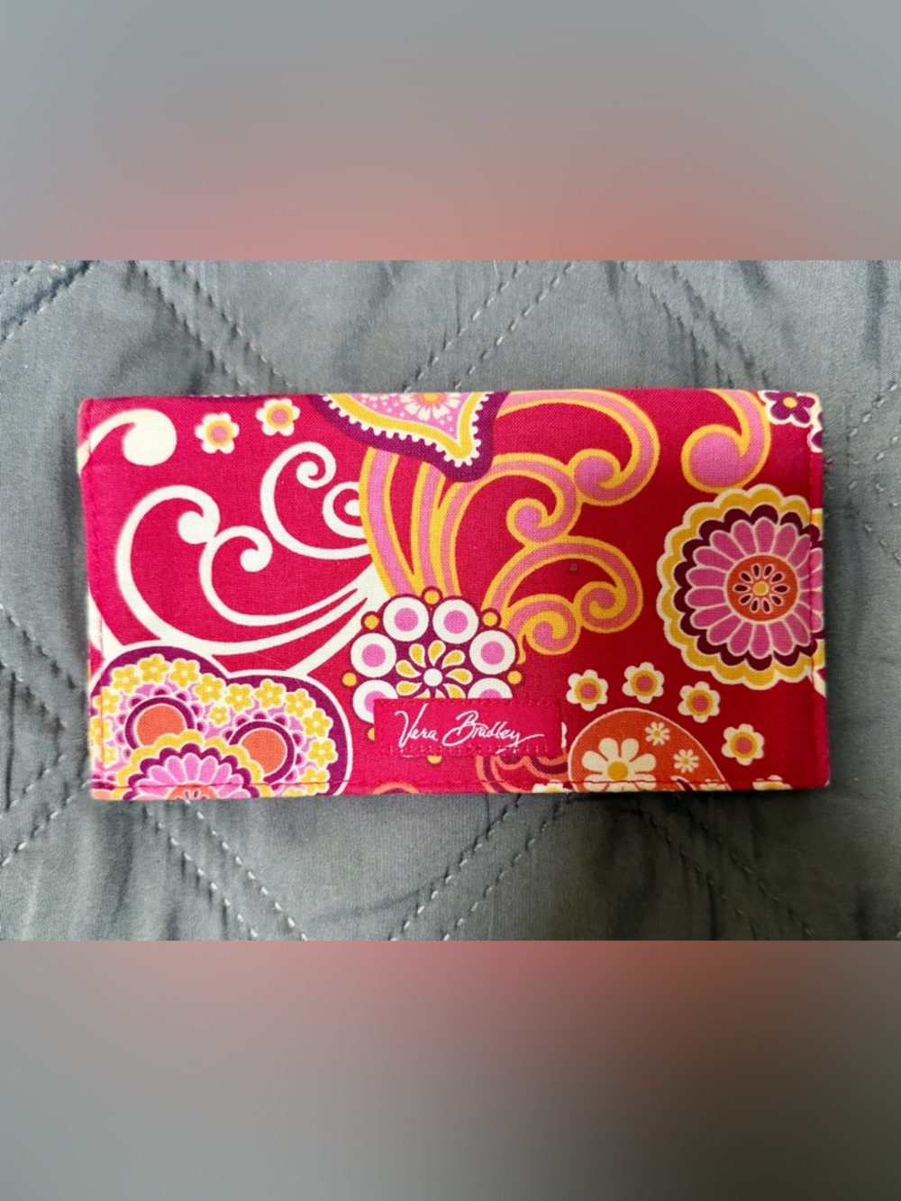 Vera Bradley Checkbook Cover - Retired Print